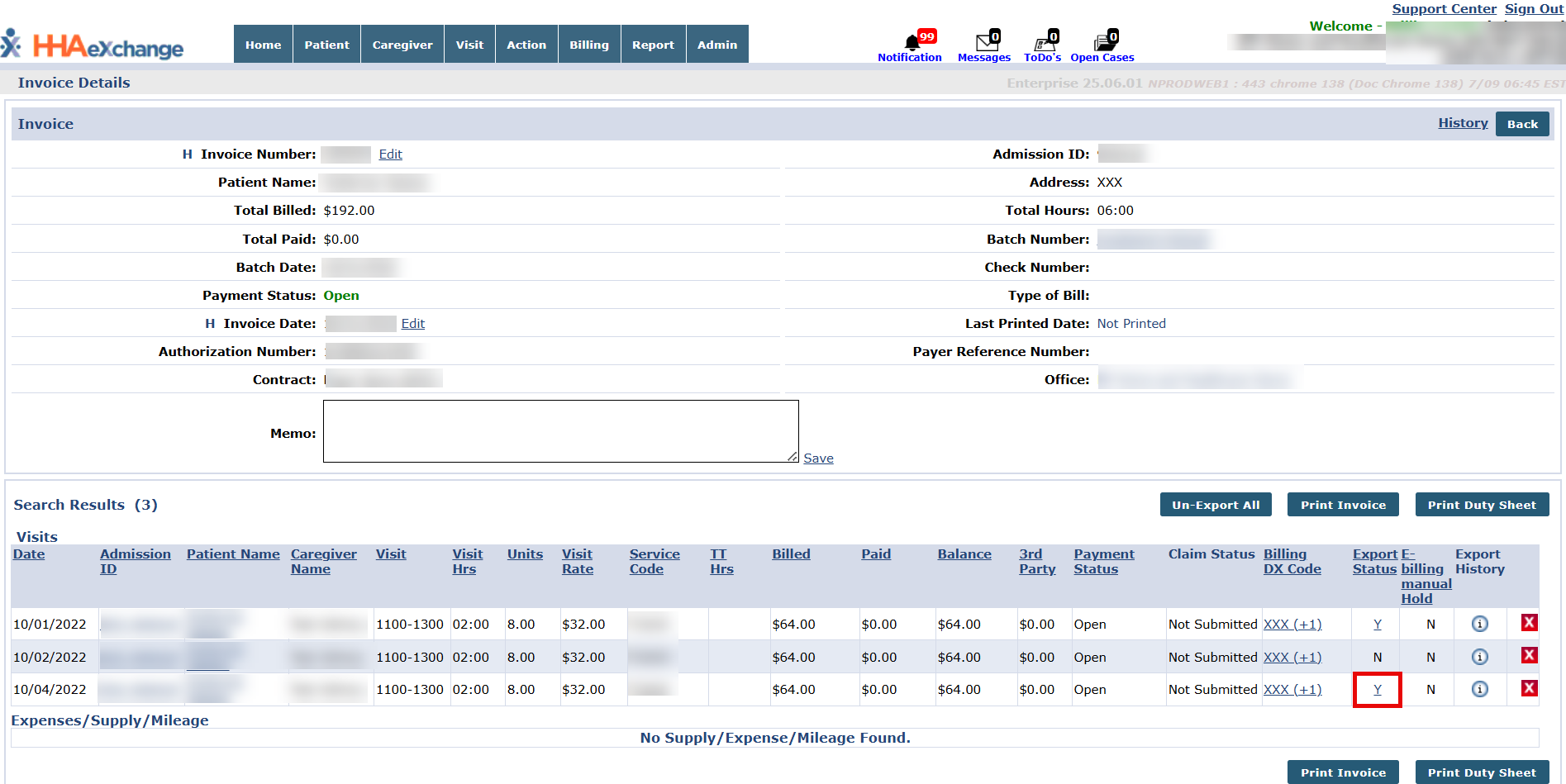 Invoice Details