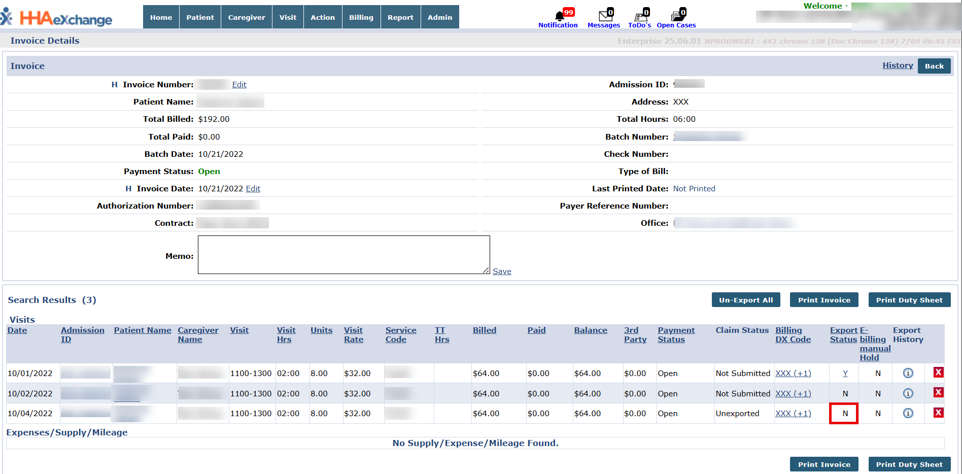 Invoice Details