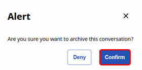 Confirm Button
