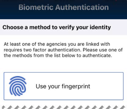 Fingerprint Recognition Required