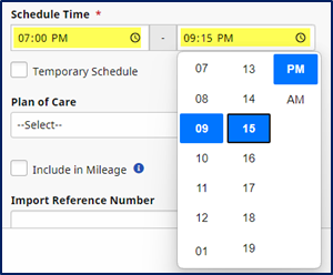 12-Hour Time Format