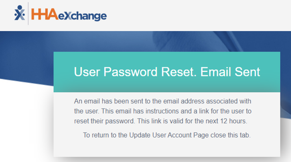 Password Reset Alert Password Reset Alert