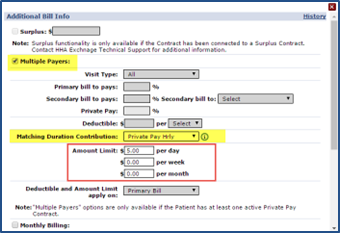 Applying Matching Duration Contribution Applying Matching Duration Contribution