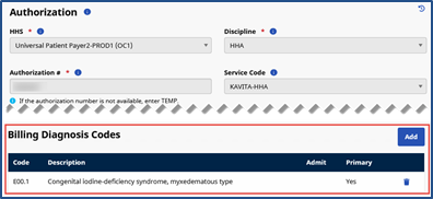 DX Code Patient's Authorization Page DX Code Patient's Authorization Page