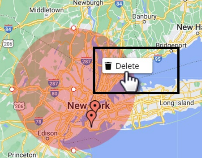 Delete Selected Area Delete Selected Area
