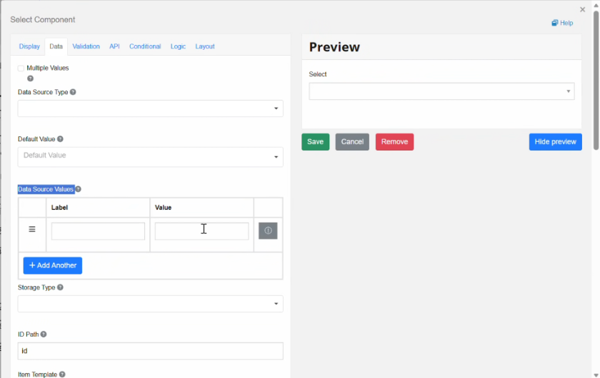 Defining_response_options_for_a_select_or_checkbox_field