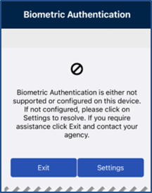 Device Not Configured/Supported Device Not Configured/Supported