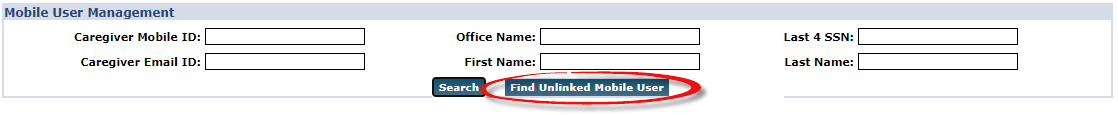 Mobile User: Find Unlinked Mobile User Mobile User: Find Unlinked Mobile User