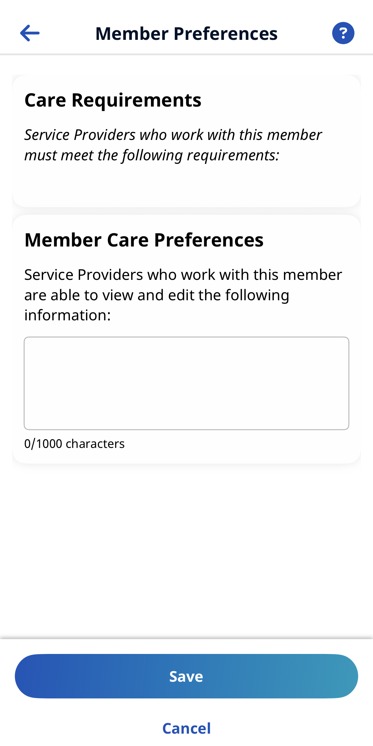 Patient Preferences Patient Preferences