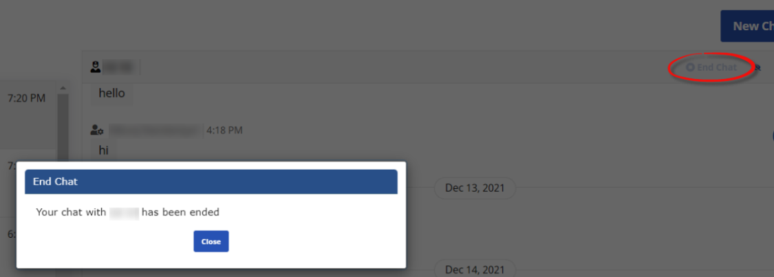 End Chat Window End Chat Window
