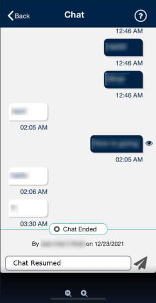 Chat Resumed Chat Resumed