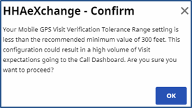 Warning: Tolerance Range Less than 300 Feet Warning Tolerance Range Less than 300 Feet