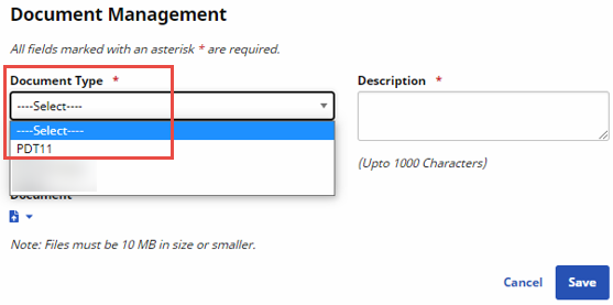 Added Document Type Added Document Type