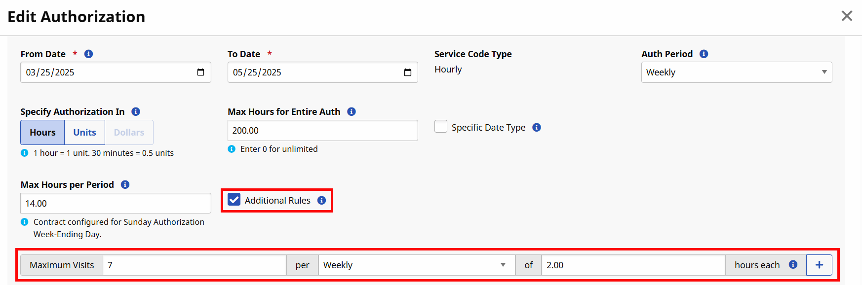 Additional Rules Additional Rules