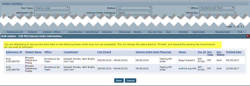 Order Tracking