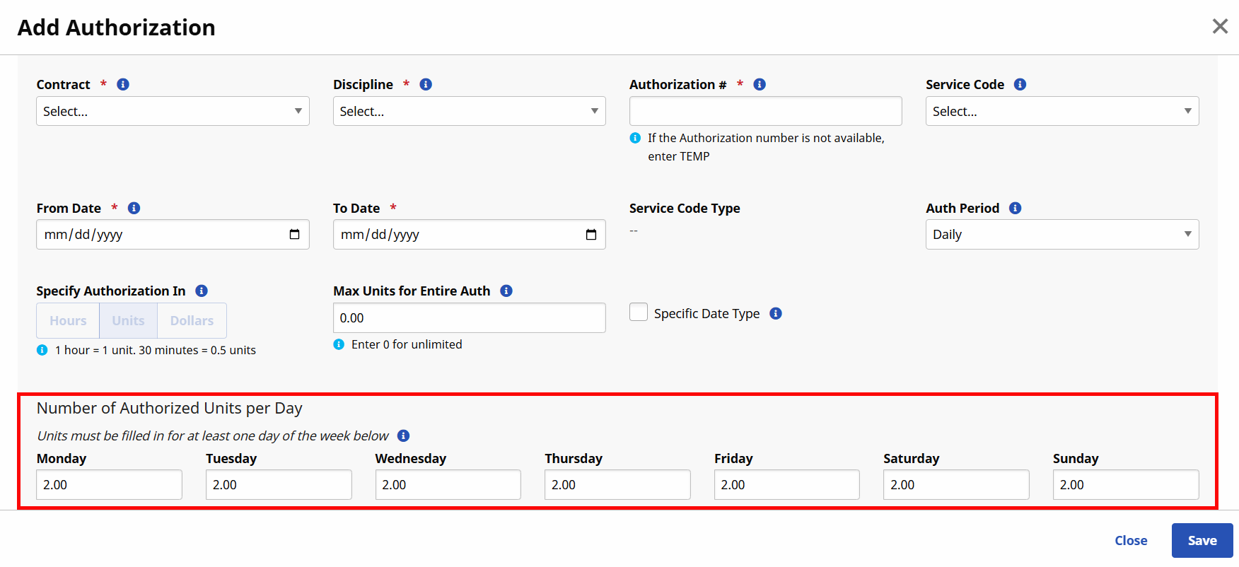 Patient Authorization Window Patient Authorization Window