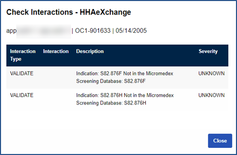 Patient Interaction Results Patient Interaction Results