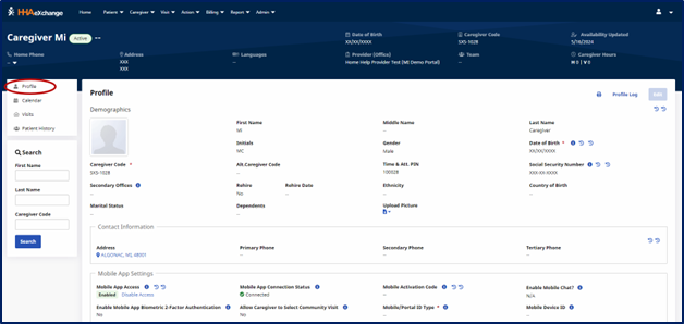 Individual Provider Profile Page Individual Provider Profile Page