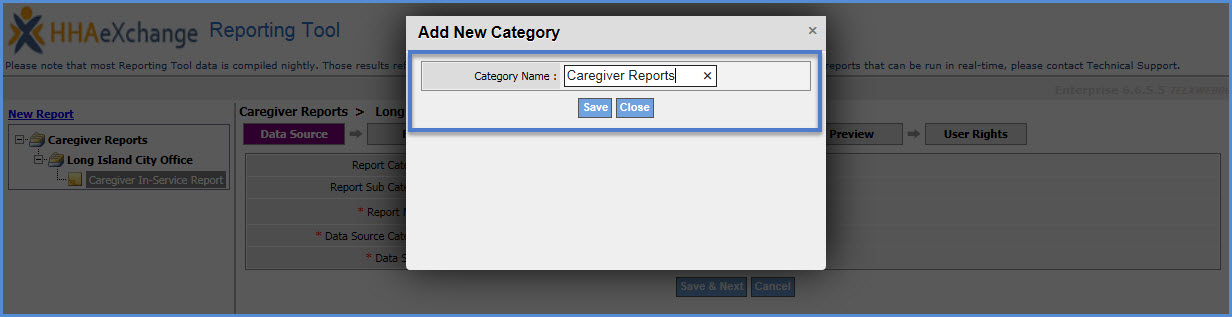 Adding a New Category Adding a New Category