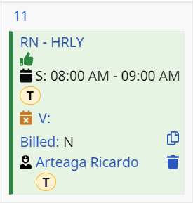 Scheduled Visits Skilled Scheduled Visits Skilled