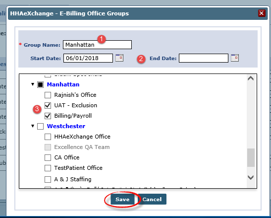 Creating an Office Group