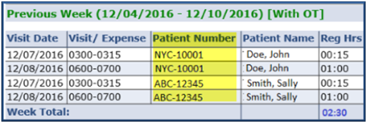 Payroll Details Page