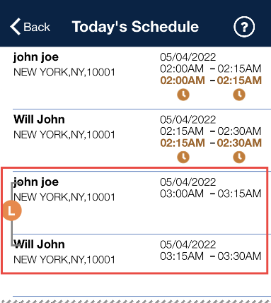 Linked Consecutive Shifts