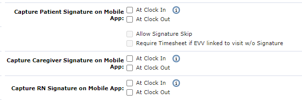 Contract Setup: Capturing Signature Settings