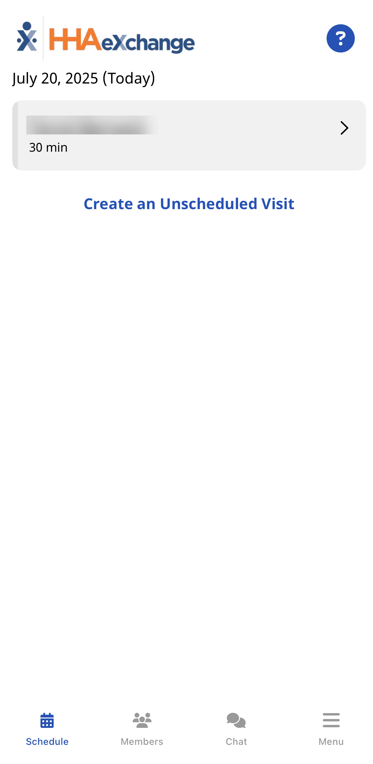 Daily Variable Visit Time Visit Details showing Daily Variable Visit Time highlighted