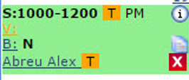 Primary and Secondary Patient: Matching Schedules