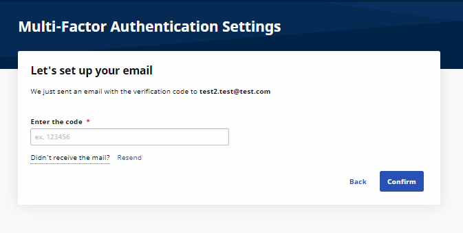 Email Setup
