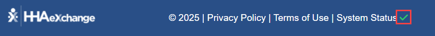 In the image, the System Status icon displays.