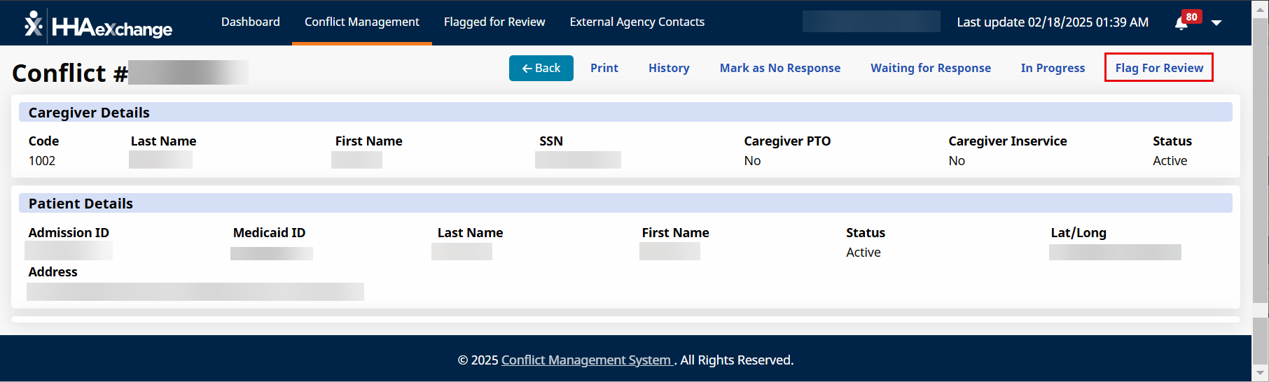 Conflict Management page Conflict Management page