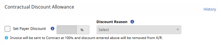 Contractual Discount Allowed Contractual Discount Allowed