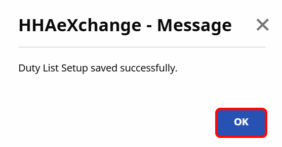 Click OK. Click OK.