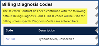 Editing Billing Diagnosis Code Editing Billing Diagnosis Code