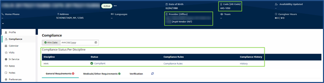 Caregiver Compliance General Requirements Caregiver Compliance General Requirements