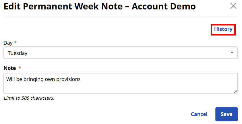 Permanent Week Note Window History Links Permanent Week Note Window History Links