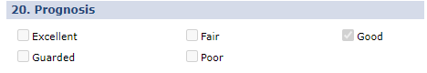 MD-Orders Tab: Prognosis Section MD Orders Tab: Prognosis Section
