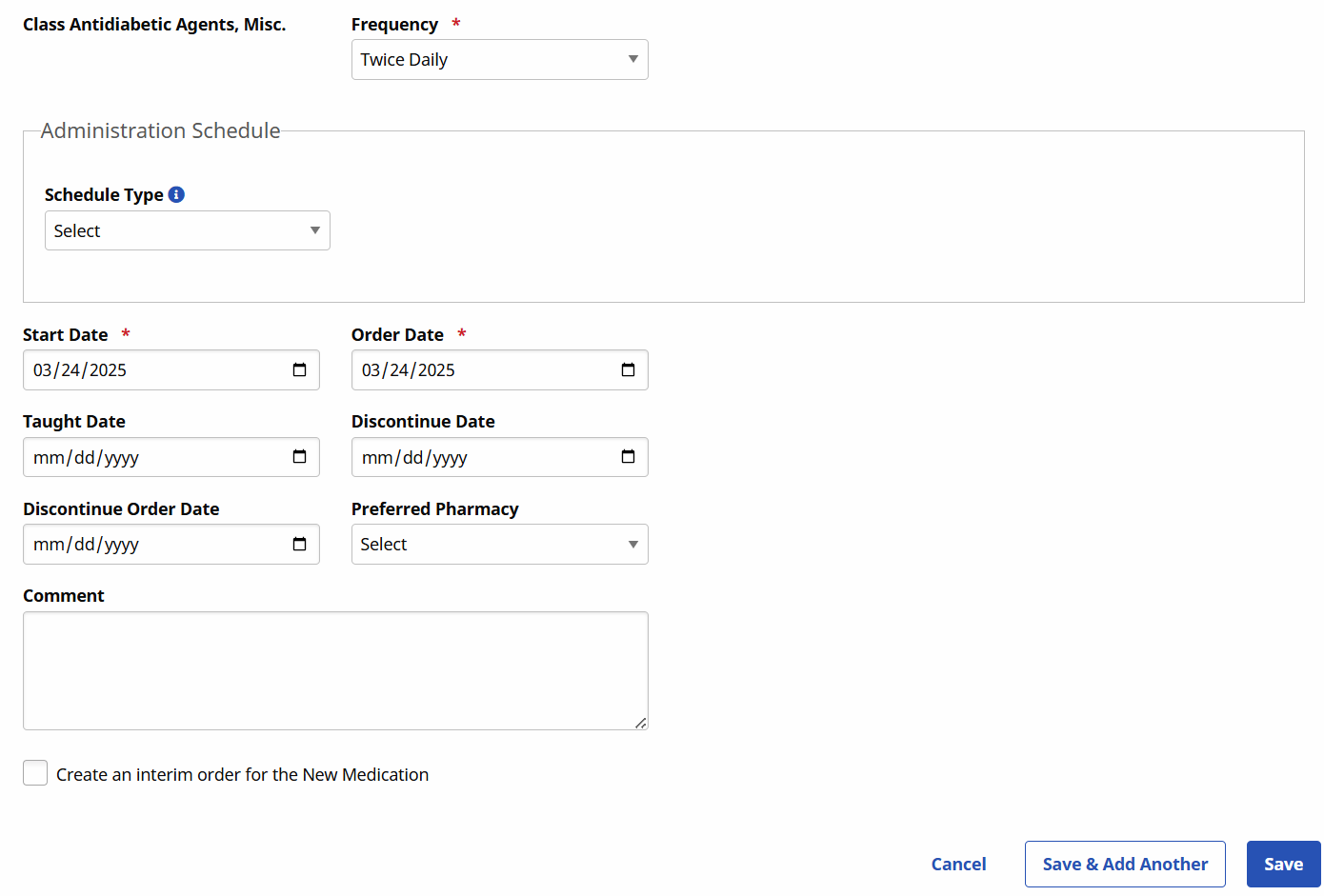 Required Fields Completed Patient Medication Info: Required Fields Completed