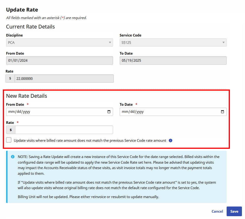 Update Rate Window Update Rate Window