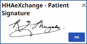 Captured Patient Signature Captured Patient Signature