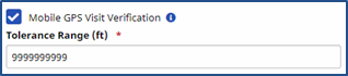 Mobile GPS Visit Verification Tolerance Range Mobile GPS Visit Verification Tolerance Range