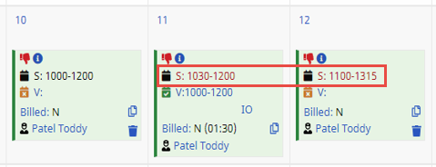 Patient Calendar Adjust Schedule Time Patient Calendar Adjust Schedule Time