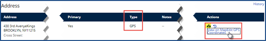 Patient Profile GPS Enabled Patient Addresses Patient Profile GPS Enabled Patient Addresses