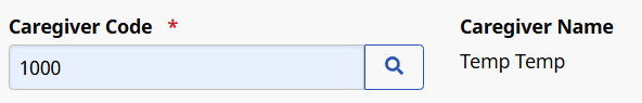 Temp Caregiver Temp Caregiver